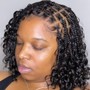 Small passion twist 12,16,18,,inches if you need 24 inches you need to pay extra $40