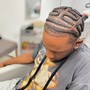 Men’s Large Design Stitch Braids