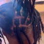 Loc Retwist (Palm Roll) And Style