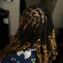 Loc curls