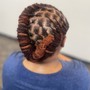 Updo Loc Style