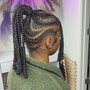 10 Straight Back Stitch Braids