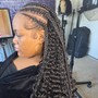 4 Criss Cross Braids