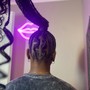 Large Knotless braids