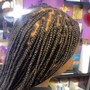 Small boho Box Braids