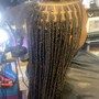 Small boho Box Braids