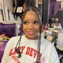 Small boho Box Braids