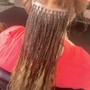 Human hair Braids