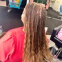 Human hair Braids