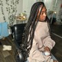 Knotless Box Braids (Large, Butt Length, 72")