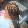 KNOTLESS BRAIDS (sm $215), (med $165), (jumbo$135)