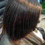 Transformation cut/ w color/ style ( black rinse) only no bleach color