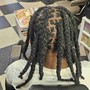 Flat twist/2 strand twists on natural or relaxed hair