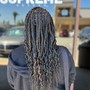 Medium Box Braids (waist length)