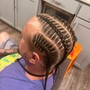 4-6 stitch braids