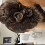 French roll Updo