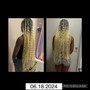 Small Knotless Braids