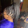 Medium Box Braids