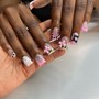 Short full set Acrylic Nails