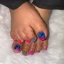 Acrylic toes