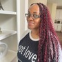 Boho knotless Braids(medium)