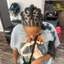 Kid Loc Re-twist and style