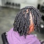 SMedium Braids Or Flat Twist  (All Hair Up)