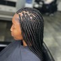 Medium Braids Or Flat Twist  (All Hair Up)