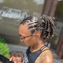 Kid loc retwist & style