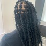 Mid Back Butterfly Locs