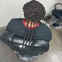 Short locs retwist and style