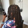 Loc Retwist Comb Method (Baby Locs- shoulder length)