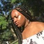 At Home Box braids  med