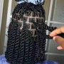 Gypsy braids middle back smedium