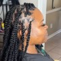 Butterfly locs medium