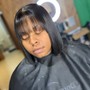 Closure wig install