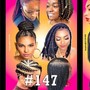 Box Braids, Cornrows, Ghana Braids, Poetic Justice Braids, Tree Braids, Crochet Braids, Goddess Braids, Individual Braids, Yarn Braids, Extensions, Takedown, Natural Style, Natural Twists, Flat Twists, Kinky Twist, Marley Twist, Havana Twists, Loc Re-twist