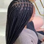 Small Knotless Braids