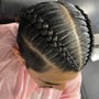 Butterfly cornrows