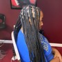 Smedium Knotless Braids