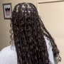 Smedium Knotless Braids