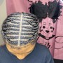 Cornrows (Flats with extension)