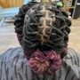 Crochet Loc Maintenance (half head or shaved sides)