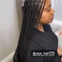 Small knotless braids