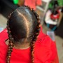 Small feed in Braids (long)