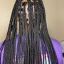 Smedium Knotless plaits ages 7-14