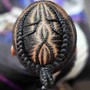 Boys Braids/twist on top...