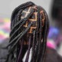 Smedium Gypsy Boho Knotless Braids