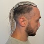 Box Braids Undercut