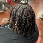 Small 2 strand twist